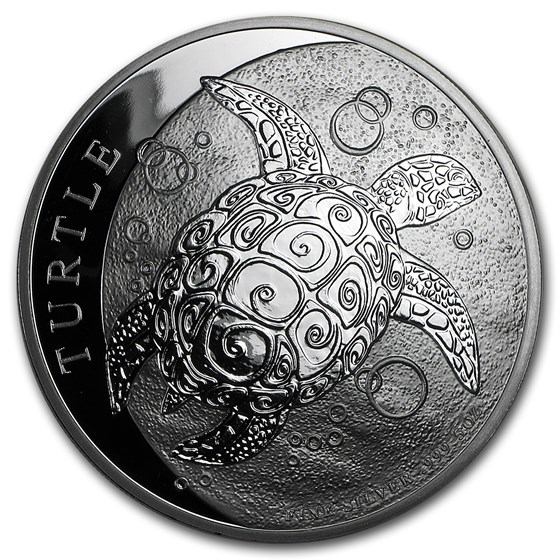 2016 Niue 5 oz Silver $10 Hawksbill Turtle BU 2016 Niue 5 oz Silver $10 Hawksbill Turtle BU